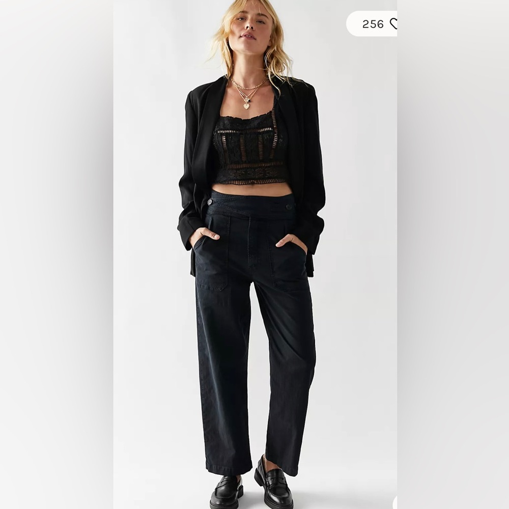 MOTHER denim The Wrapped Up Patch ankle size 25